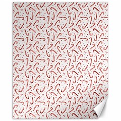 Candy Cane Canvas 16  X 20   by patternstudio