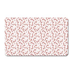 Candy Cane Magnet (rectangular) by patternstudio