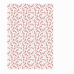 Candy Cane Large Garden Flag (two Sides) by patternstudio