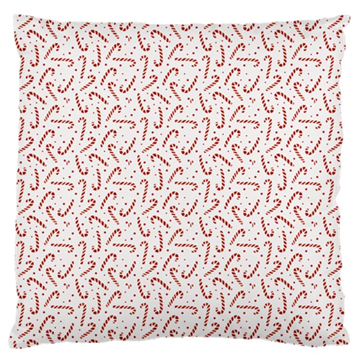 Candy Cane Standard Flano Cushion Case (One Side)