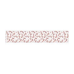 Candy Cane Flano Scarf (mini) by patternstudio