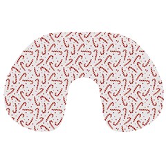 Candy Cane Travel Neck Pillows by patternstudio