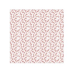 Candy Cane Small Satin Scarf (square)