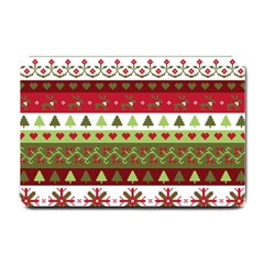 Christmas Spirit Pattern Small Doormat 