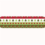 Christmas Spirit Pattern Large Bar Mats 32 x8.5  Bar Mat