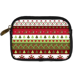 Christmas Spirit Pattern Digital Camera Cases by patternstudio