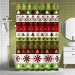 Christmas Spirit Pattern Shower Curtain 48  x 72  (Small)  Curtain(48  X 72 ) - 42.18 x64.8  Curtain(48  X 72 )