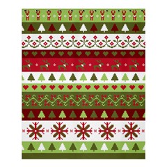 Christmas Spirit Pattern Shower Curtain 60  X 72  (medium)  by patternstudio