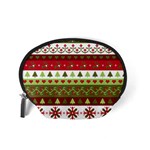 Christmas Spirit Pattern Accessory Pouches (Small)  Back