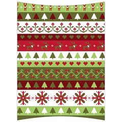 Christmas Spirit Pattern Back Support Cushion