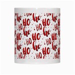 Ho Ho Ho Santaclaus Christmas Cheer White Mugs Center