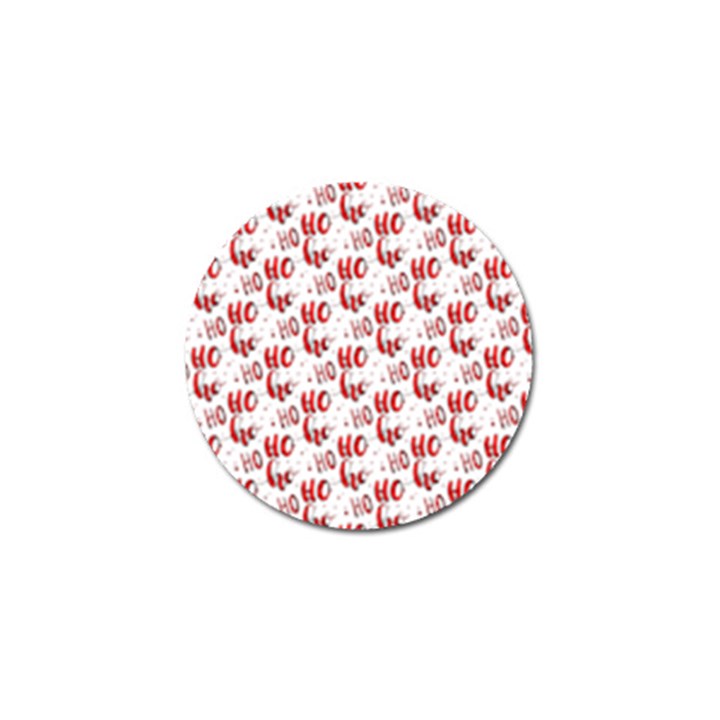 Ho Ho Ho Santaclaus Christmas Cheer Golf Ball Marker (4 pack)