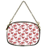 Ho Ho Ho Santaclaus Christmas Cheer Chain Purses (One Side)  Front