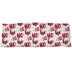 Ho Ho Ho Santaclaus Christmas Cheer Body Pillow Case (dakimakura) by patternstudio