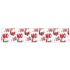 Ho Ho Ho Santaclaus Christmas Cheer Small Flano Scarf