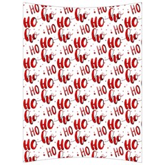 Ho Ho Ho Santaclaus Christmas Cheer Back Support Cushion by patternstudio