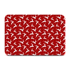 Red Reindeers Plate Mats by patternstudio