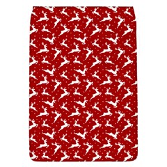 Red Reindeers Flap Covers (l)  by patternstudio