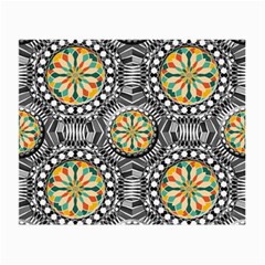 Beveled Geometric Pattern Small Glasses Cloth (2-side) by linceazul