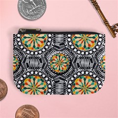 Beveled Geometric Pattern Mini Coin Purses by linceazul