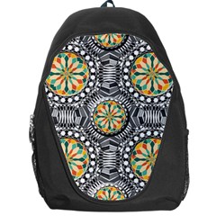 Beveled Geometric Pattern Backpack Bag by linceazul