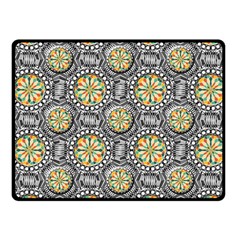 Beveled Geometric Pattern Fleece Blanket (small) by linceazul