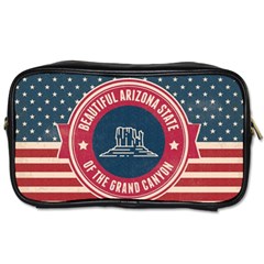 Retro Arizona Grand Canyon State Toiletries Bags by Bigfootshirtshop