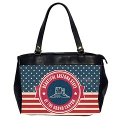 Retro Arizona Grand Canyon State Office Handbags (2 Sides)  by Bigfootshirtshop