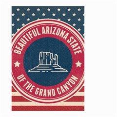 Retro Arizona Grand Canyon State Small Garden Flag (two Sides) by Bigfootshirtshop