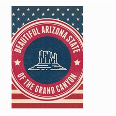 Retro Arizona Grand Canyon State Large Garden Flag (two Sides) by Bigfootshirtshop