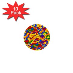 Homouflage Gay Stealth Camouflage 1  Mini Buttons (10 Pack)  by PodArtist