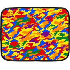 Homouflage Gay Stealth Camouflage Double Sided Fleece Blanket (mini)  by PodArtist