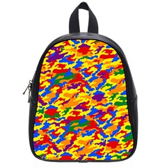 Homouflage Gay Stealth Camouflage School Bag (small) by PodArtist