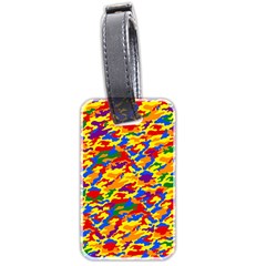 Homouflage Gay Stealth Camouflage Luggage Tags (two Sides) by PodArtist