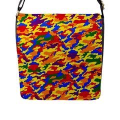 Homouflage Gay Stealth Camouflage Flap Messenger Bag (l) 