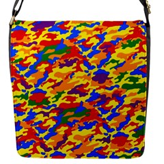 Homouflage Gay Stealth Camouflage Flap Messenger Bag (s) by PodArtist