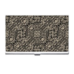 Animal Print Camo Pattern Business Card Holders by dflcprints