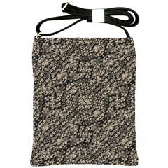 Animal Print Camo Pattern Shoulder Sling Bags by dflcprints