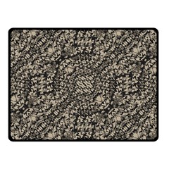 Animal Print Camo Pattern Fleece Blanket (small) by dflcprints