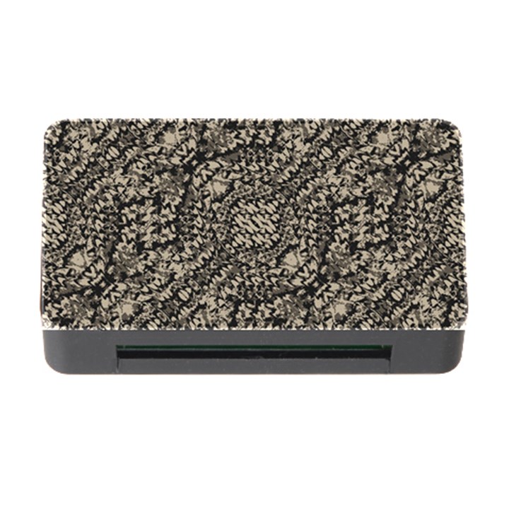 Animal Print Camo Pattern Memory Card Reader with CF