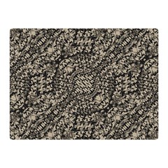 Animal Print Camo Pattern Double Sided Flano Blanket (mini)  by dflcprints