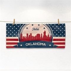 Tulsa Oklahoma Retro Skyline Cosmetic Storage Cases by Bigfootshirtshop