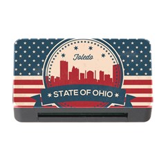 Retro Toledo Skyline Memory Card Reader With Cf by Bigfootshirtshop