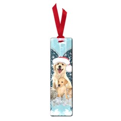 It s Winter And Christmas Time, Cute Kitten And Dogs Small Book Marks by FantasyWorld7