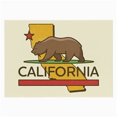 California Bear Large Glasses Cloth (2-side) by Bigfootshirtshop