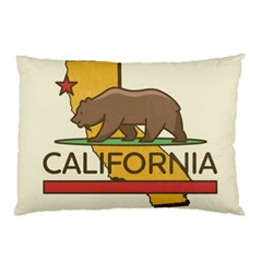 California Bear Pillow Case by Bigfootshirtshop