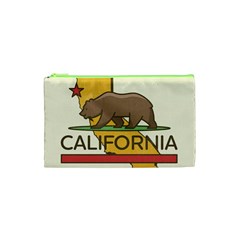 California Bear Cosmetic Bag (xs) by Bigfootshirtshop