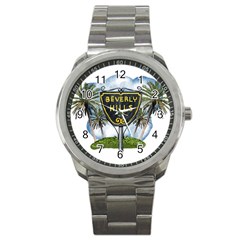 Beverly Hills Sport Metal Watch by Bigfootshirtshop