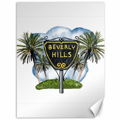 Beverly Hills Canvas 36  X 48   by Bigfootshirtshop