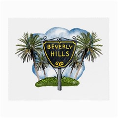 Beverly Hills Small Glasses Cloth (2-side) by Bigfootshirtshop